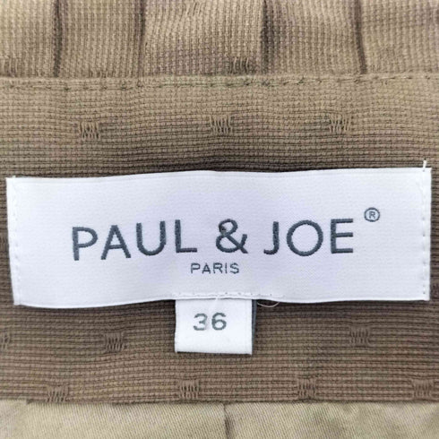 ポールアンドジョー PAUL&JOE 総柄フリルブラウス レディース JPN:36