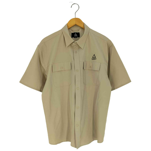 ジェリー GERRY 裏地メッシュ 2ポケット ショートスリーブ シャツ メンズ import:L