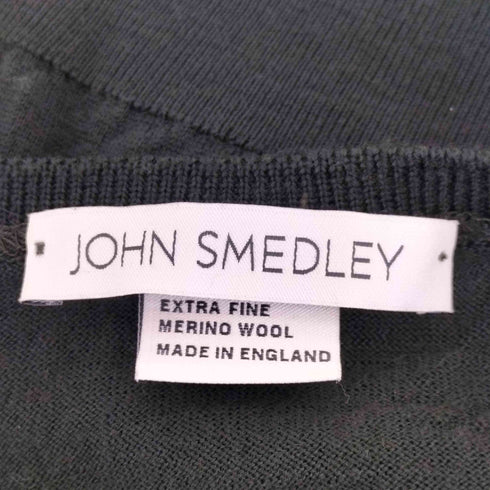 ジョンスメドレー JOHN SMEDLEY ウールヘンリーネックニット レディース JPN:S