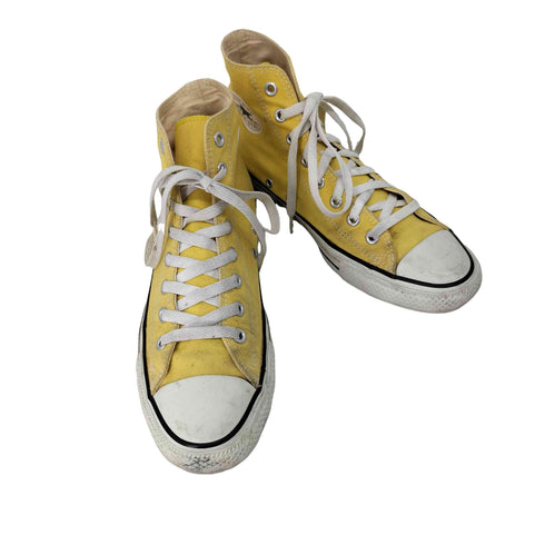 コンバースリアクト CONVERSE REACT COLORS R HI YELLOW メンズ JPN:27.5