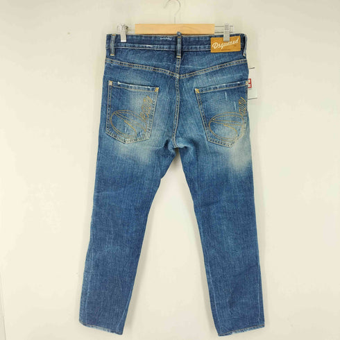 ディースクエアード DSQUARED2 12SS ダメージ加工スキニーデニムパンツ メンズ JPN:46