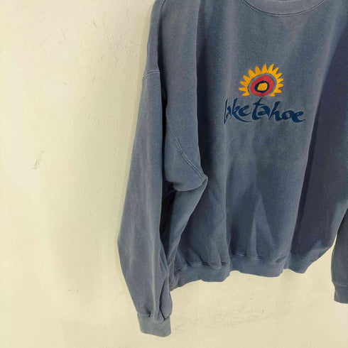 クレイジーシャツ CRAZY SHIRTS フロントロゴ刺繍 クルーネックスウェット メンズ import:M