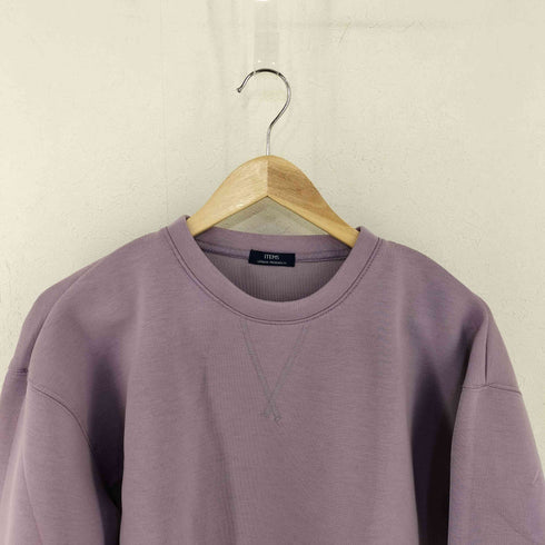 アイテムズ アーバンリサーチ ITEMS URBAN RESEARCH ダンボールクルーネックプルオーバー メンズ import:M