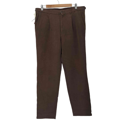 HERMAN & SONS 1タックワイドテーパードパンツ メンズ 54
