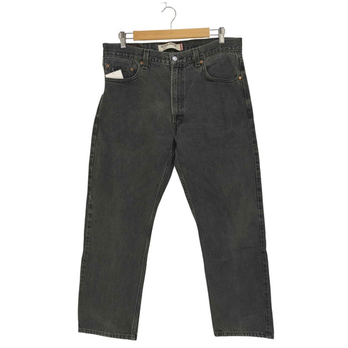 リーバイス Levis 505 REGULAR FIT レギュラーフィット ブラック デニムパンツ メンズ W36 L30