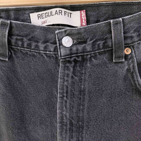 リーバイス Levis 505 REGULAR FIT レギュラーフィット ブラック デニムパンツ メンズ W36 L30