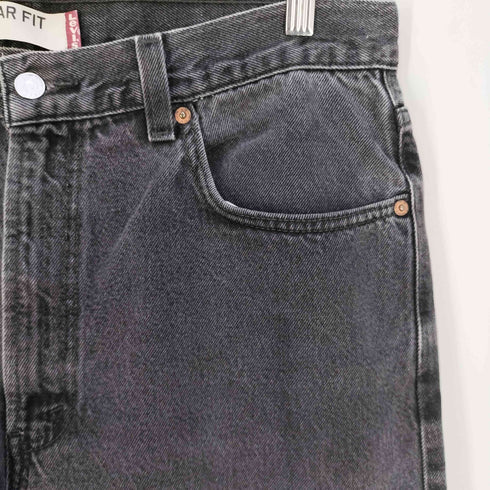 リーバイス Levis 505 REGULAR FIT レギュラーフィット ブラック デニムパンツ メンズ W36 L30