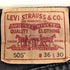 リーバイス Levis 505 REGULAR FIT レギュラーフィット ブラック デニムパンツ メンズ W36 L30