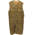 ユニバーサルオーバーオール UNIVERSAL OVERALL 23AW QUILT LONG VEST キルトロングベスト レディース FREE