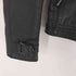 BARK TANNAGE GOAT SKIN 山羊革 ダブルジップ レザー シングルライダース ジャケット メンズ 44