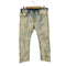 デニムアンドサプライ ラルフローレン DENIM & SUPPLY RALPH LAUREN SLIM ブリーチ加工 ストレートデニムパンツ メンズ
