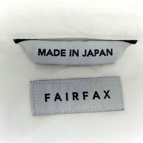 フェアファクス FAIRFAX 日本製リネンコットンシャツ メンズ JPN:L
