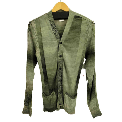 ジャンポールゴルチエ Jean Paul GAULTIER 90-00s GAULTIER 2 ゴルチエ トゥ ザ パワー オブ 2 ウール グラデーションスナップボタン 長袖 カーディガン メンズ import:S