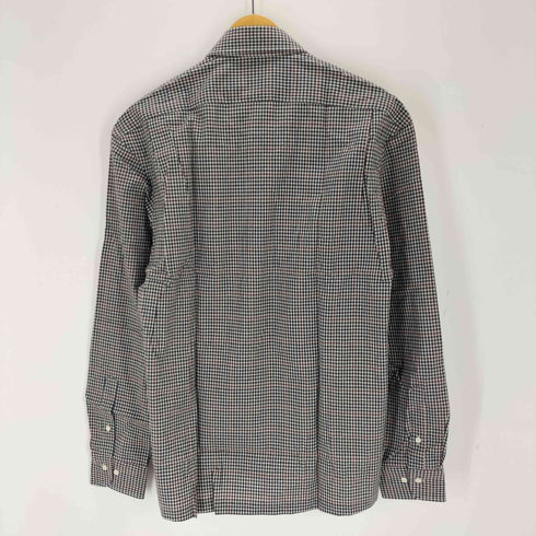フェアファクス FAIRFAX ALBIATE コットンチェックレギュラーカラーシャツ メンズ JPN:XL