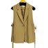 ザラ ZARA スリットベスト ジレ レディース import:XS
