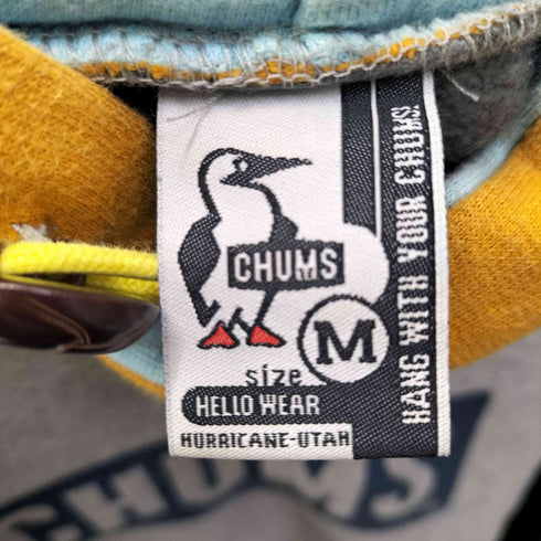 チャムス CHUMS マルチカラー プルオーバー パーカー メンズ import:M