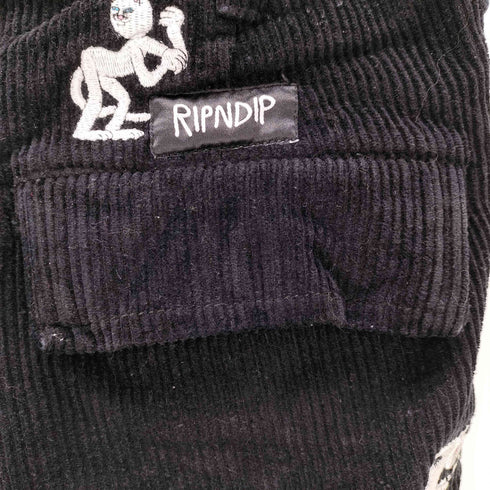リップンディプ RIPNDIP 刺繍デザイン コーデュロイパンツ レディース US:30