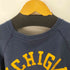 チャンピオン Champion USA製 ラグランスリーブスウェット MICHIGAN レディース import:L