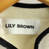 リリーブラウン Lily Brown 23SS バイカラーラインニットコンビワンピース レディース ONE SIZE