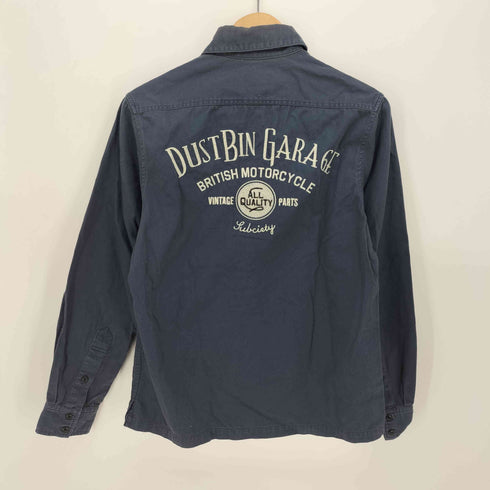 サブサエティ Subciety チェーンステッチ 襟裏ペイズリー L/S シャツ メンズ M