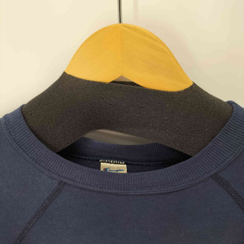 チャンピオン Champion USA製 カレッジプリントラグランスリーブスウェット メンズ import:M
