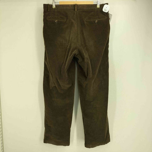 ラウンドツリーアンドヨーク roundtree&yorke 90s-00s Classic Fit 太畝 2タック ワイド コーデュロイ パンツ ビックサイズ メンズ 36×30