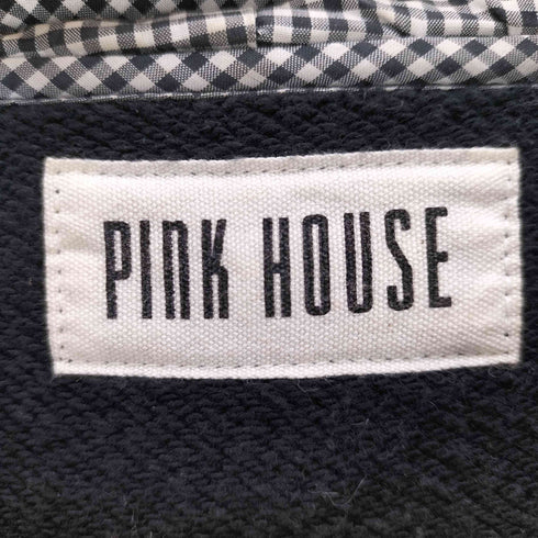 ピンクハウス PINK HOUSE ギンガムチェック柄 フリルジップアップパーカー レディース JPN:L
