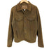 ギャップ Gap 00S BLUE JEANS 3rd 型 床革 カウレザー スウェード トラッカー ジャケット メンズ import:M