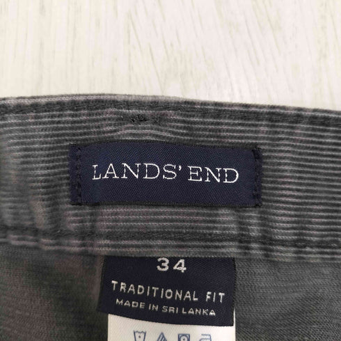 ランズエンド LANDS END TRADITIONAL FIT コーデュロイパンツ メンズ 34