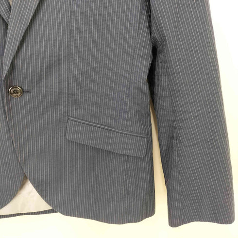 アルマーニエクスチェンジ ARMANI EXCHANGE シアサッカー ストライプ 1B テーラード ジャケット メンズ 36 SHORT