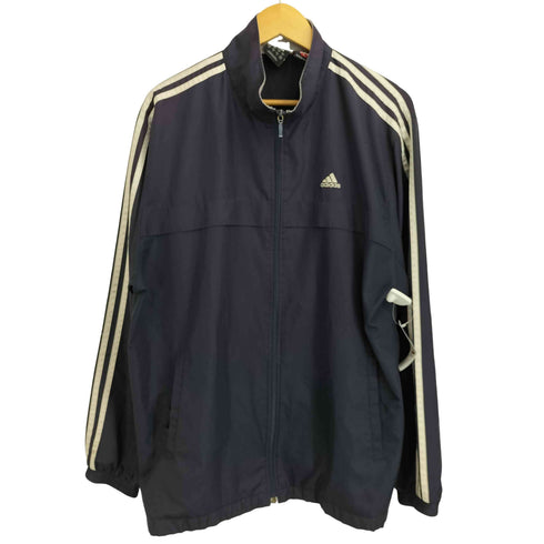 アディダス adidas 00s EPIC パフォーマンスロゴ サイドストライプライン トラックジャケット ウインドブレーカー メンズ import:M