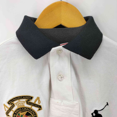 ポロラルフローレン POLO RALPH LAUREN ビックポ二― ロゴ刺繍ポロシャツ メンズ import:S