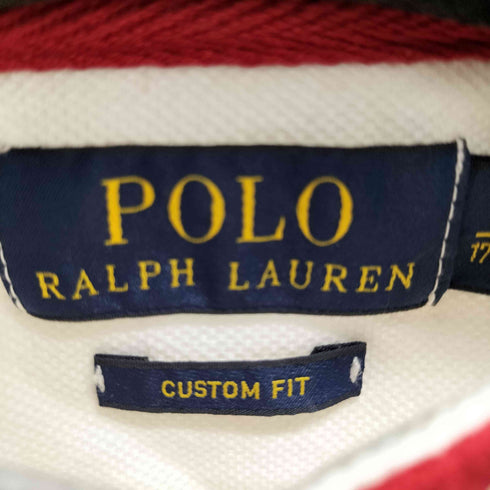 ポロラルフローレン POLO RALPH LAUREN ビックポ二― ロゴ刺繍ポロシャツ メンズ import:S