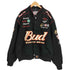 CHASE AUTHENTICS BUDWEISER 90s 企業ロゴ ワッペン 刺繍 レーシングジャケット ビックサイズ メンズ 3XL