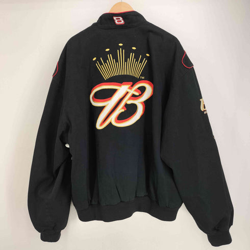 CHASE AUTHENTICS BUDWEISER 90s 企業ロゴ ワッペン 刺繍 レーシングジャケット ビックサイズ メンズ 3XL