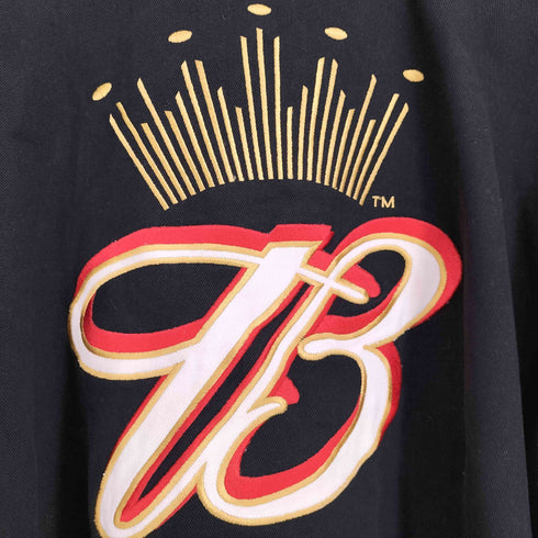 CHASE AUTHENTICS BUDWEISER 90s 企業ロゴ ワッペン 刺繍 レーシングジャケット ビックサイズ メンズ 3XL