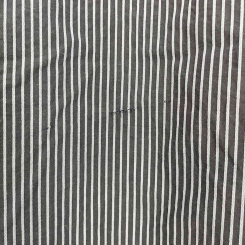 ヴァンヒューゼン VAN HEUSEN CEREMONY 70S GIZA COTTON ギザ コットン ワイドカラー L/S ストライプ シャツ メンズ 39 15