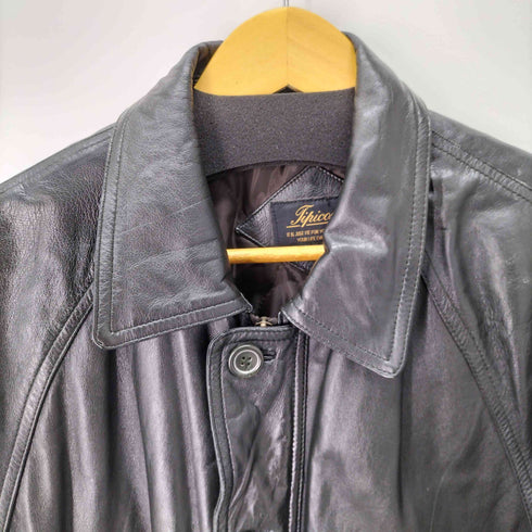TIPICOSI ラムレザーコート メンズ import:S