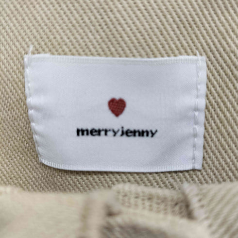 メリージェニー merry jenny 襟フリル スナップボタンコート レディース FREE