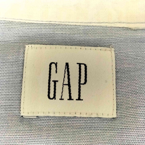 ギャップ Gap 00S 白タグ バンドカラーシャツ メンズ