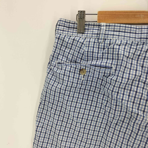 ポロバイラルフローレン Polo by RALPH LAUREN ギンガムチェックコットンショートパンツ メンズ FR:36-38