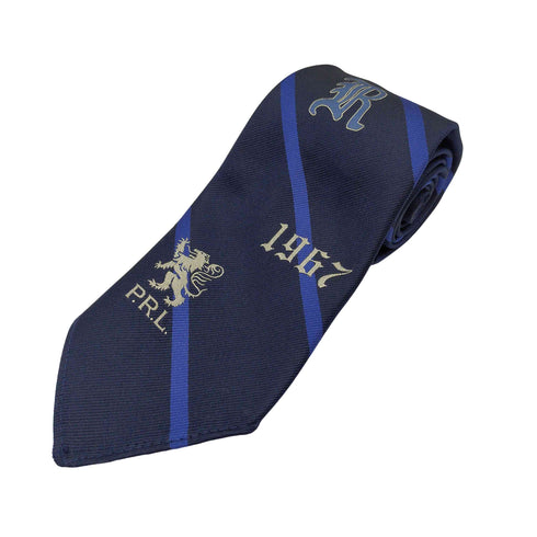 ポロラルフローレン POLO RALPH LAUREN Hand Made IN ITALY Polo Vintage Tie Striped Silk Repp Tie ロゴ デザイン ネクタイ メンズ