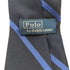 ポロラルフローレン POLO RALPH LAUREN Hand Made IN ITALY Polo Vintage Tie Striped Silk Repp Tie ロゴ デザイン ネクタイ メンズ