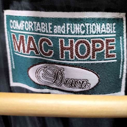 マックホープ MAC HOPE フーデッド中綿ダウンジャケット メンズ LARGE