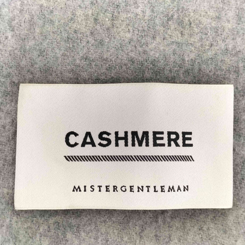 ミスタージェントルマン MISTERGENTLEMAN CASHMERE STOLE カシミヤ ストール フリンジ マフラー レディース