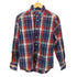 トミーヒルフィガー TOMMY HILFIGER ロゴ刺繍 チェック柄 ボタンダウン L/S シャツ メンズ import:XS