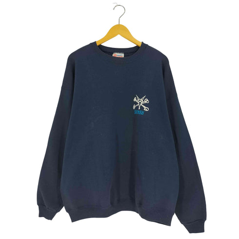 ヘインズ Hanes 90s 刺繍タグ BONES ボーンズ クルーネックスウェット メンズ import:XL