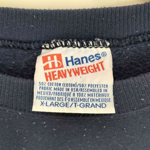 ヘインズ Hanes 90s 刺繍タグ BONES ボーンズ クルーネックスウェット メンズ import:XL