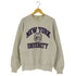 ジャージーズ JERZEES 90s USA製 カレッジロゴ プリント クルーネックスウェット メンズ import:L