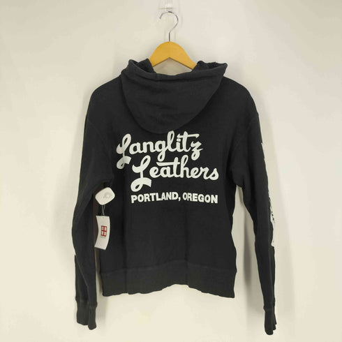 Langlitz Leathers プリント プルオーバーパーカー メンズ JPN:M